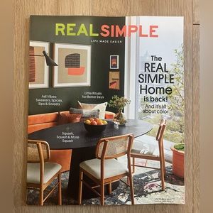 Real Simple Magazine October 2023